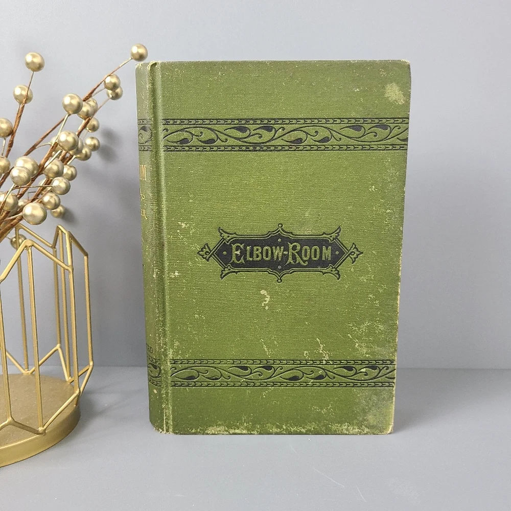 Elbow-Room A Novel Without A Plot Max Adeler Arthur B. Frost 1876 Antique Book